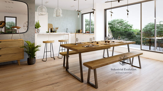 Best Industrial Style Dining Tables in the UK