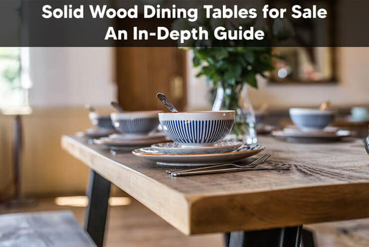 Solid Wood Dining Tables For Sale